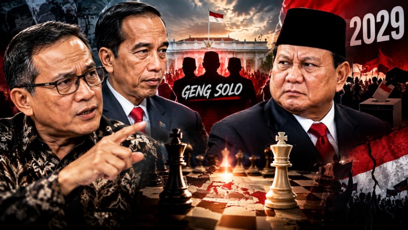 Bongkar Skenario Hitam ‘Geng Solo’! Said Didu Sebut Ada Ancaman Nyata Kudeta Kekuasaan Prabowo Sebelum 2029