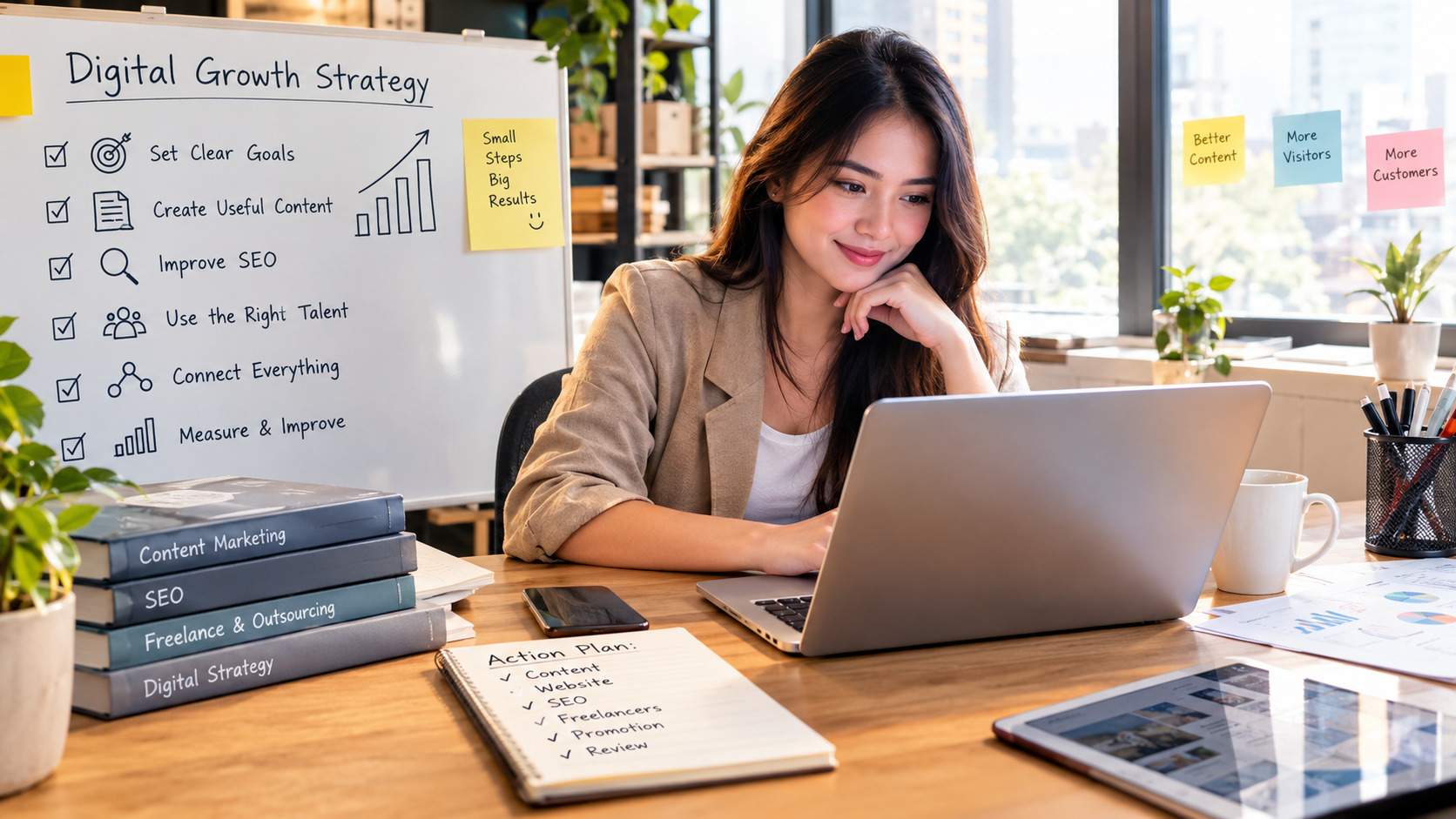 Building a Lean Digital Growth Strategy for a Small Business