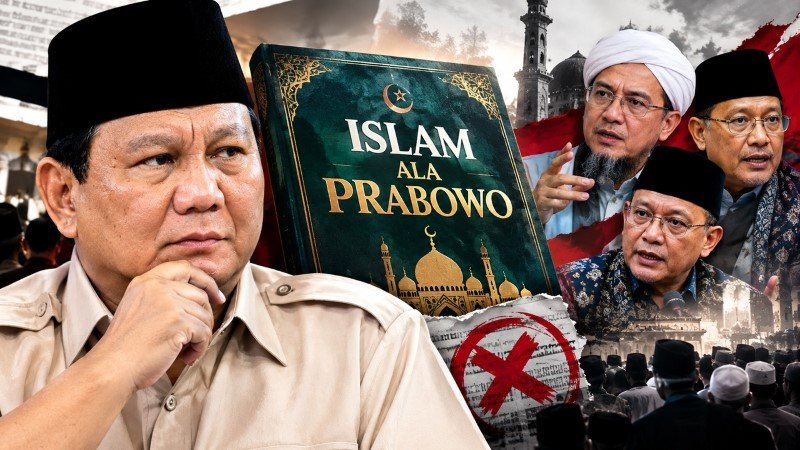 Buku 'Islam Ala Prabowo' Tuai Kritik Pedas Terlalu Berlebihan dan Membodohi Umat!