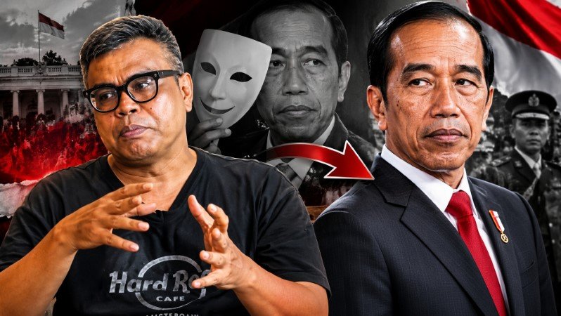 Cing Abdel Bongkar Sifat Asli Jokowi dan Juluki ‘Poker Face’: Kalau Ngomong A Berarti B!
