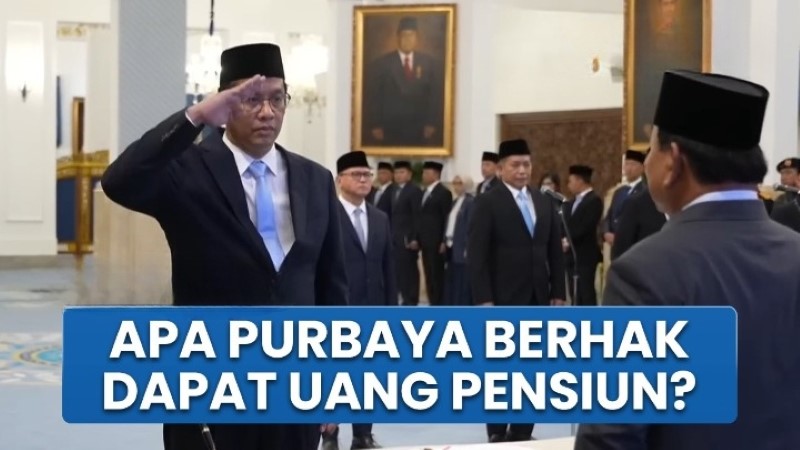 Cuma Setahun Jadi Menkeu, Segini Besaran Uang Pensiun Yang Diterima Purbaya!