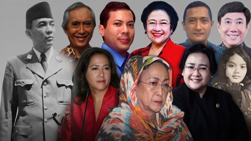 Daftar Keturunan Soekarno yang Masih Hidup Pasca Guruh Soekarnoputra Wafat