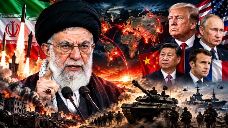 Darurat Militer Skala Global! Iran Sebut Dunia Tak Lagi Aman dan Sedang Menuju Titik Ledak Perang Dunia III