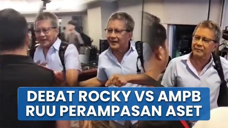 Debat Panas Rocky Gerung vs AMPB! Adu Argumen Sengit Soal ‘Hukuman Mati’ Koruptor
