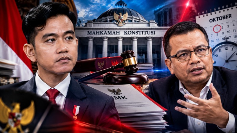 Denny Indrayana Kalau Lancar, Awal Oktober Gibran Sudah Tidak Jadi Wakil Presiden!