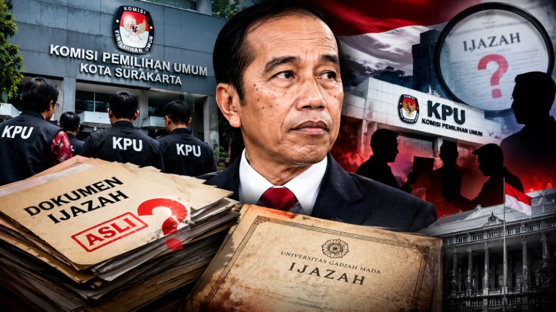 Dokter Tifa KPU Solo hingga Pusat Tak Pernah Lihat Ijazah Asli Jokowi!