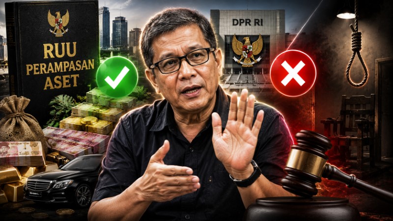 Dukung RUU Perampasan Aset Tapi Tolak Hukuman Mati, Alasan Rocky Gerung Mengejutkan!