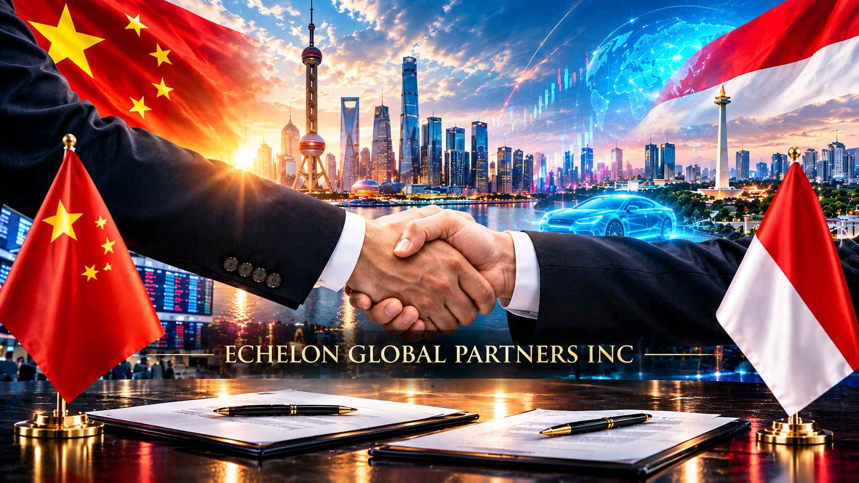 Echelon Global Partners Inc Telah Menandatangani Perjanjian Transaksi Blok dengan Pemegang Saham Utama Qiming Information Technology Co., Ltd.
