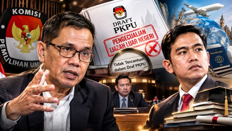 Eks Komisioner KPU Aturan Pengecualian Ijazah Luar Negeri Tak Pernah Ada dalam Draf PKPU, Tiba-Tiba Muncul Demi Gibran!