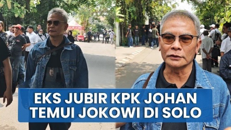 Eks Pentolan KPK Johan Budi Tiba-Tiba Sambangi Kediaman Jokowi di Solo, Ada Apa
