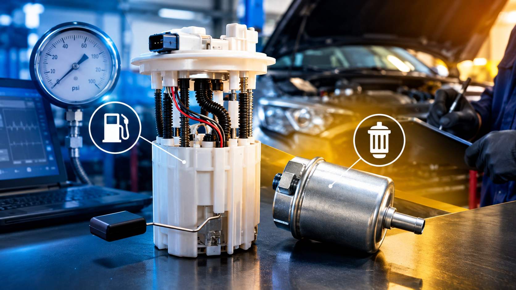 Fuel Pump Problems vs. Clogged Fuel Filter: How to Tell the Difference