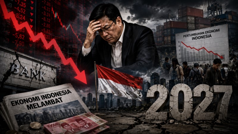 GAWAT! Ancaman Resesi di Depan Mata? Ekonom Ungkap Prediksi ‘Mengerikan’ Ekonomi Indonesia pada 2027