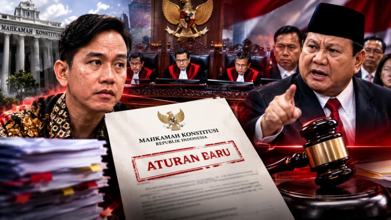 GEGER! Aturan Baru MK 'Terbit Khusus' Demi Hadapi Sidang Gugatan Diskualifikasi Gibran