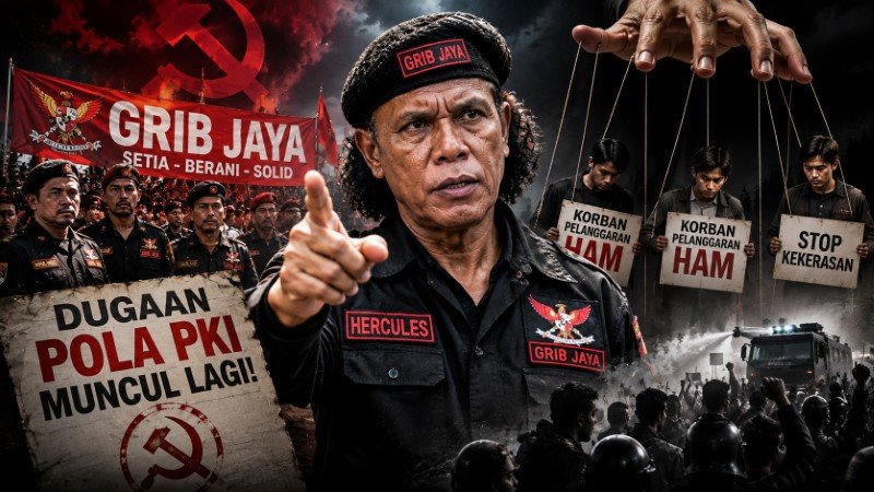 GRIB Jaya Bongkar Dugaan Pola PKI Muncul Lagi, Sebut Gebuk Dikit Langsung Dituding Langgar HAM!