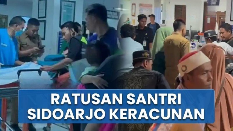 Gawat Darurat! Ratusan Santri di Sidoarjo Dilarikan ke RS Diduga Keracunan MBG, TNI Langsung Amankan TKP