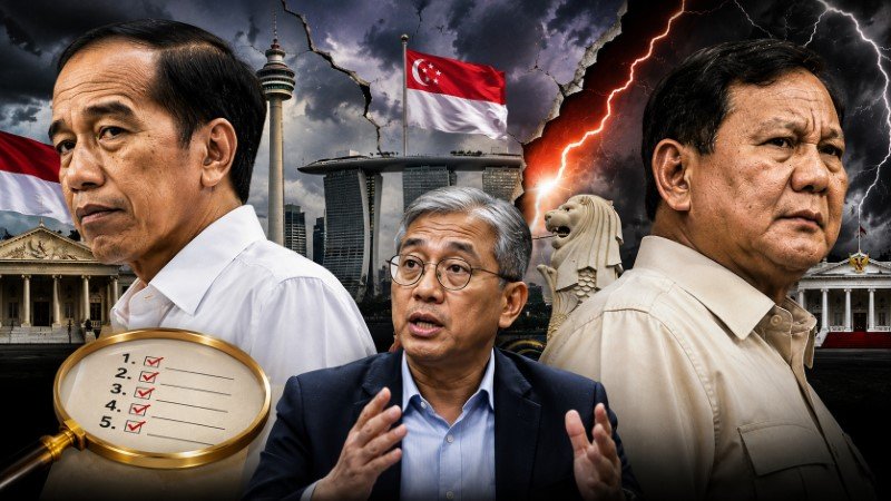 Gempar Isu Retak Hubungan! 5 Analisis Tajam Guru Besar Universitas Singapura Soal 'Pecah Kongsi' Prabowo dan Jokow
