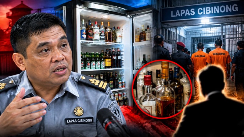 Gempar Temuan Kulkas Berisi Miras di Lapas Cibinong, Pengakuan Kepala Pengamanan Lapas Itu Milik Pejabat...