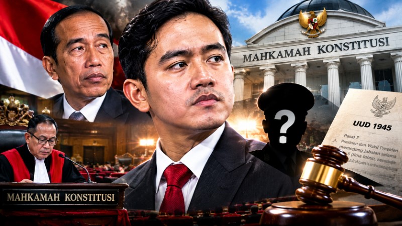 Gibran Terancam Lengser Bongkar Skenario Konstitusi Paling Mengerikan Jika Gugatan di MK Dikabulkan Hakim!