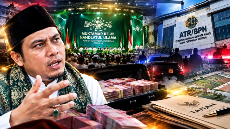 Gus Lilur Ungkap Isu Aliran Dana Rp480 Miliar: Dibawa ke Muktamar NU di Jombang, Ada Nama Nusron Wahid!