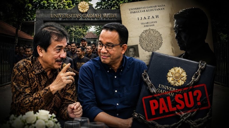 HEBOH Pertemuan Roy Suryo dan Anies Baswedan di Reuni UGM: Singgung Kehadiran 'Alumni Asli'