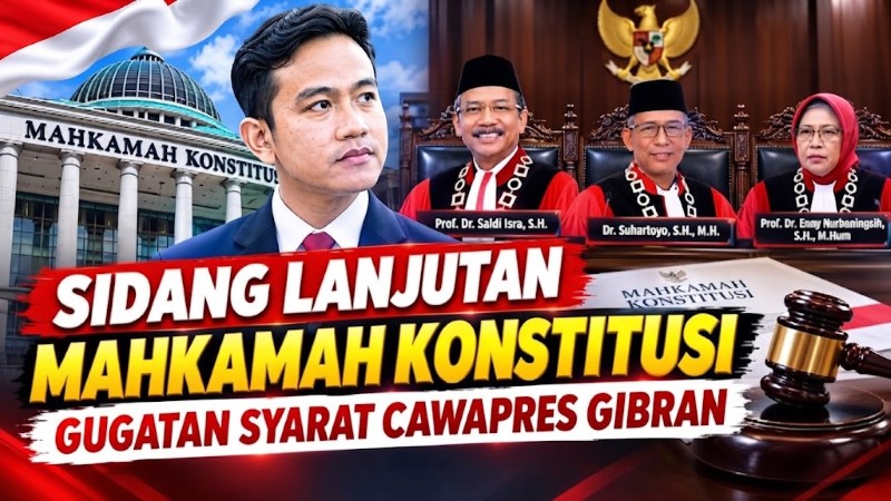 Hakim MK Saldi Isra Bongkar Kejanggalan PKPU 202023 Aturan Itu Sengaja Dibuat Menguntungkan Calon Tertentu, Gibran Maksudnya