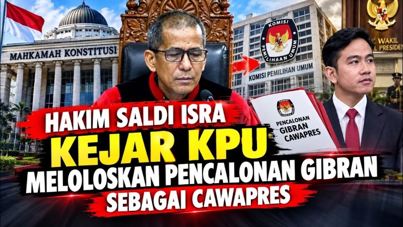 Hakim Saldi Isra Sampaikan 2 Permintaan Penting Kepada KPU Serta Bawaslu Terkait Gugatan Ijazah SMA Gibran