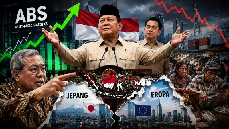 Halusinasi Tingkat Tinggi Prabowo Klaim Ekonomi Indonesia Lampaui Jepang dan Eropa, Pengamat UGM Bongkar 'Kebohongan' Laporan ABS