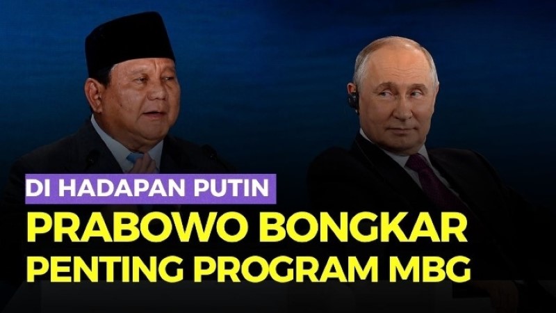 IRONI! Prabowo Pamer Keberhasilan MBG di Rusia, Padahal Ribuan Anak Jadi Korban di Dalam Negeri