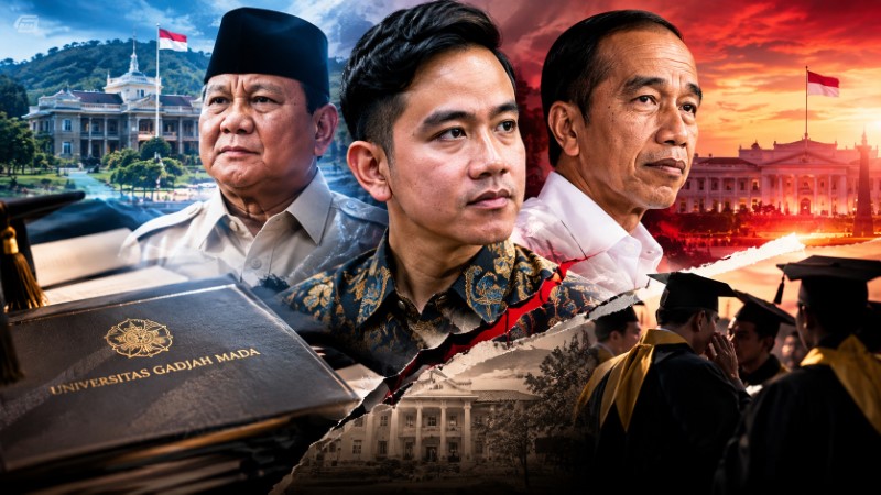 Isu Ijazah Gibran Bikin Heboh, Alumni UGM Endus 'Keretakan' Kubu Hambalang dan Solo!