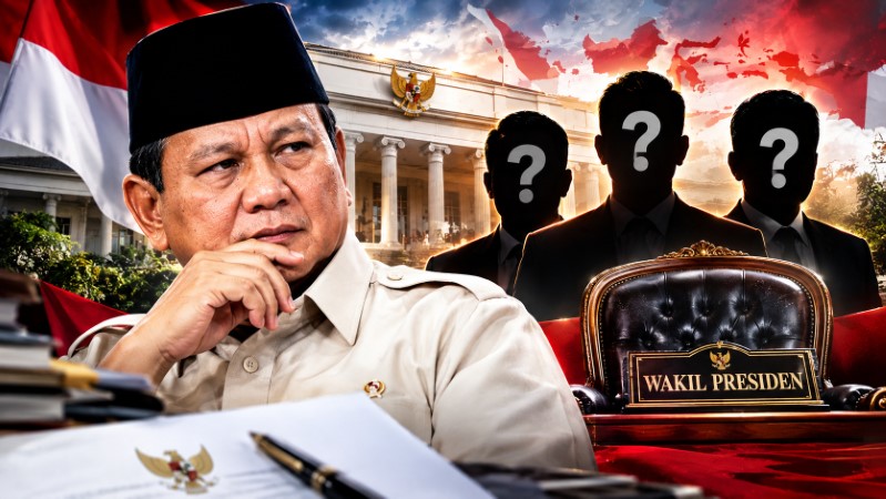 Isu Keretakan Prabowo-Gibran Memanas! Presiden Pertimbangkan Evaluasi Posisi Wapres, Tiga Nama Masuk Bursa Pengganti Gibran
