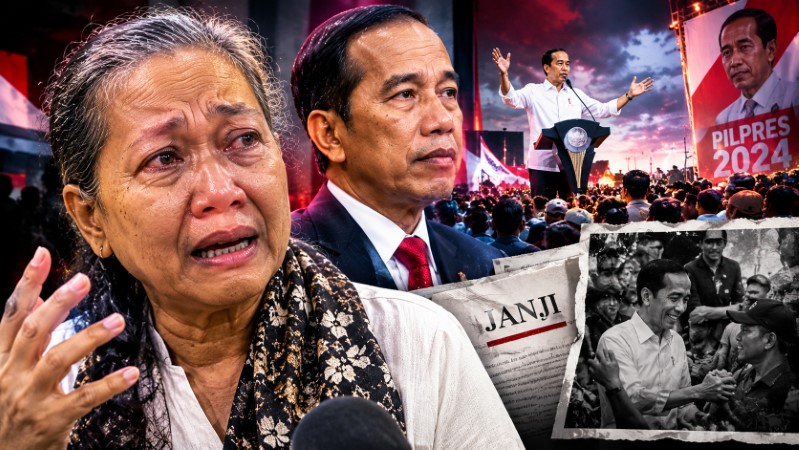Jeritan Hati Ibu Sumarsih Membara Merasa 'Ditipu Telak' oleh Janji Manis Jokowi yang Cuma Jadi Alat Kampanye Pilpres!