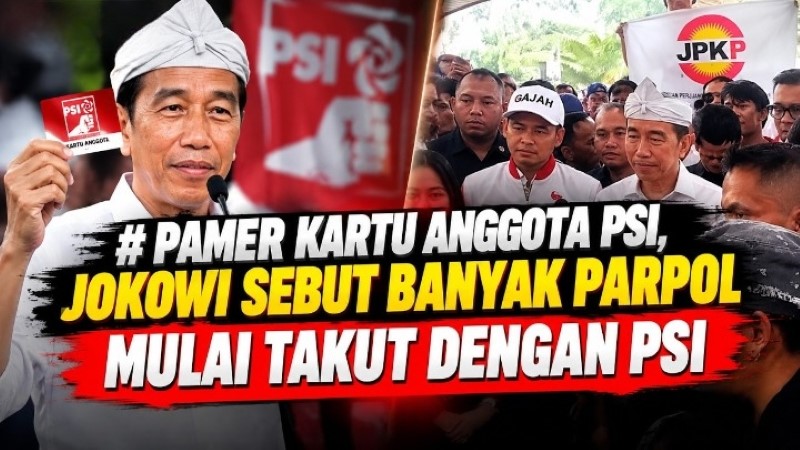 Jokowi Sebut Banyak Pihak Takut PSI, Said Didu Seperti Kecoa, Banyak yang Menghindar Karena Jijik!