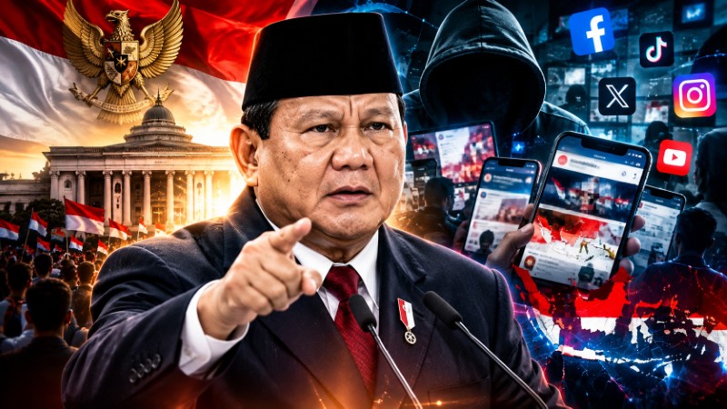 Kata Prabowo: Ada Pihak Sengaja Mainkan ‘Propaganda Medsos’ Demi Pecah Belah Indonesia!