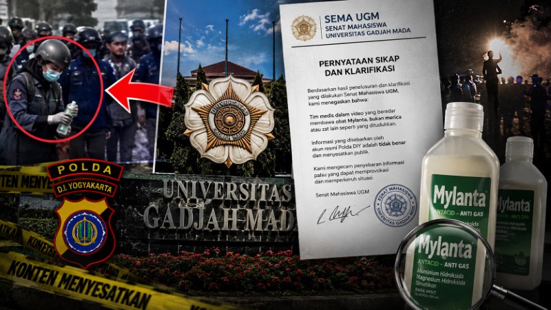 Memanas di Yogyakarta! Mahasiswa Ultimatum Kapolda DIY, Tuntut Permintaan Maaf Terbuka Soal Framing ‘Cairan Merica’