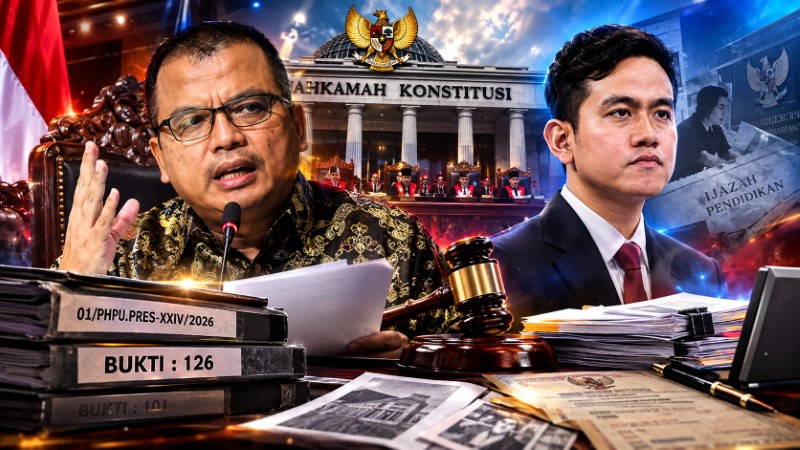 Kejutan di Ruang Sidang MK! Denny Indrayana Ungkap 'Bukti Baru' Kasus Ijazah Gibran