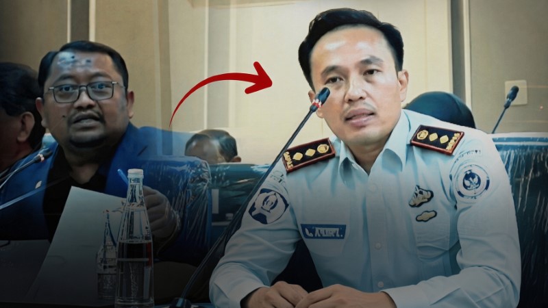 Keringat Dingin Mengucur! Begini Muka Tegang Serta 'Gelagapannya' Kalapas Cibinong Saat Dicecar Habis-Habisan Oleh DPR