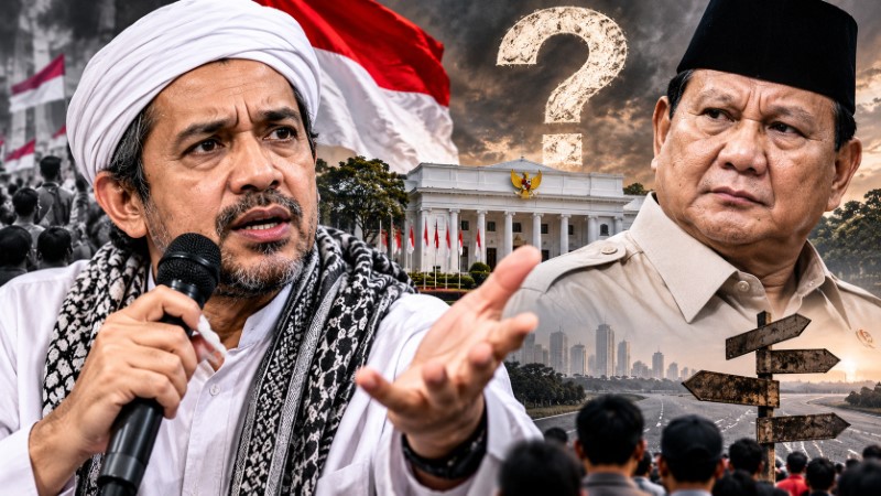 Ketum Gentari Habib Umar Alhamid Pertanyakan Arah Indonesia di Era Prabowo Mau Dibawa ke Mana Negeri Ini