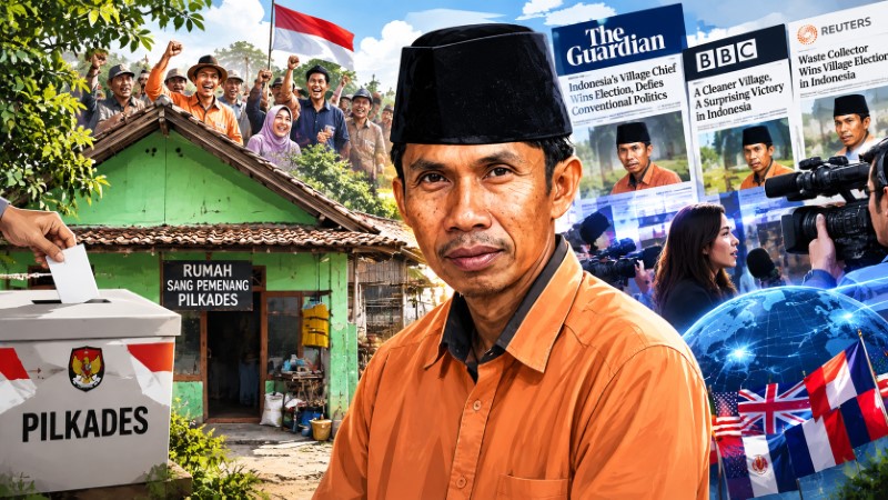 Kisah Tukang Pilah Limbah Tumbangkan Petahana Di Bekasi Sorot Perhatian Luar Negeri, Bukti Nyata Suara Rakyat Tak Bisa Dibeli