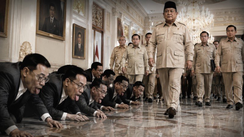 Kritik Maut Akademisi UI Lantai Istana Licin Akibat Air Liur Para Penjilat!