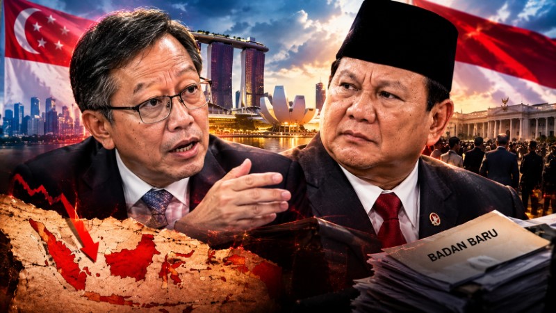 Kritik Tajam Profesor Singapura Setiap Prabowo Bentuk Badan Baru, Indonesia Mundur 10 Tahun!