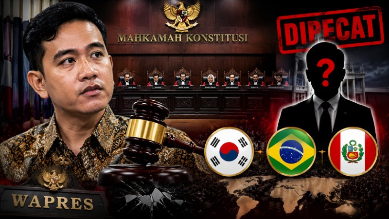 Kursi Wapres Digoyang! Gibran Terancam ‘Dipecat’ Mahkamah Konstitusi, Pakar HTN Beberkan 3 Contoh Negara Yang Berhasil Melakukannya