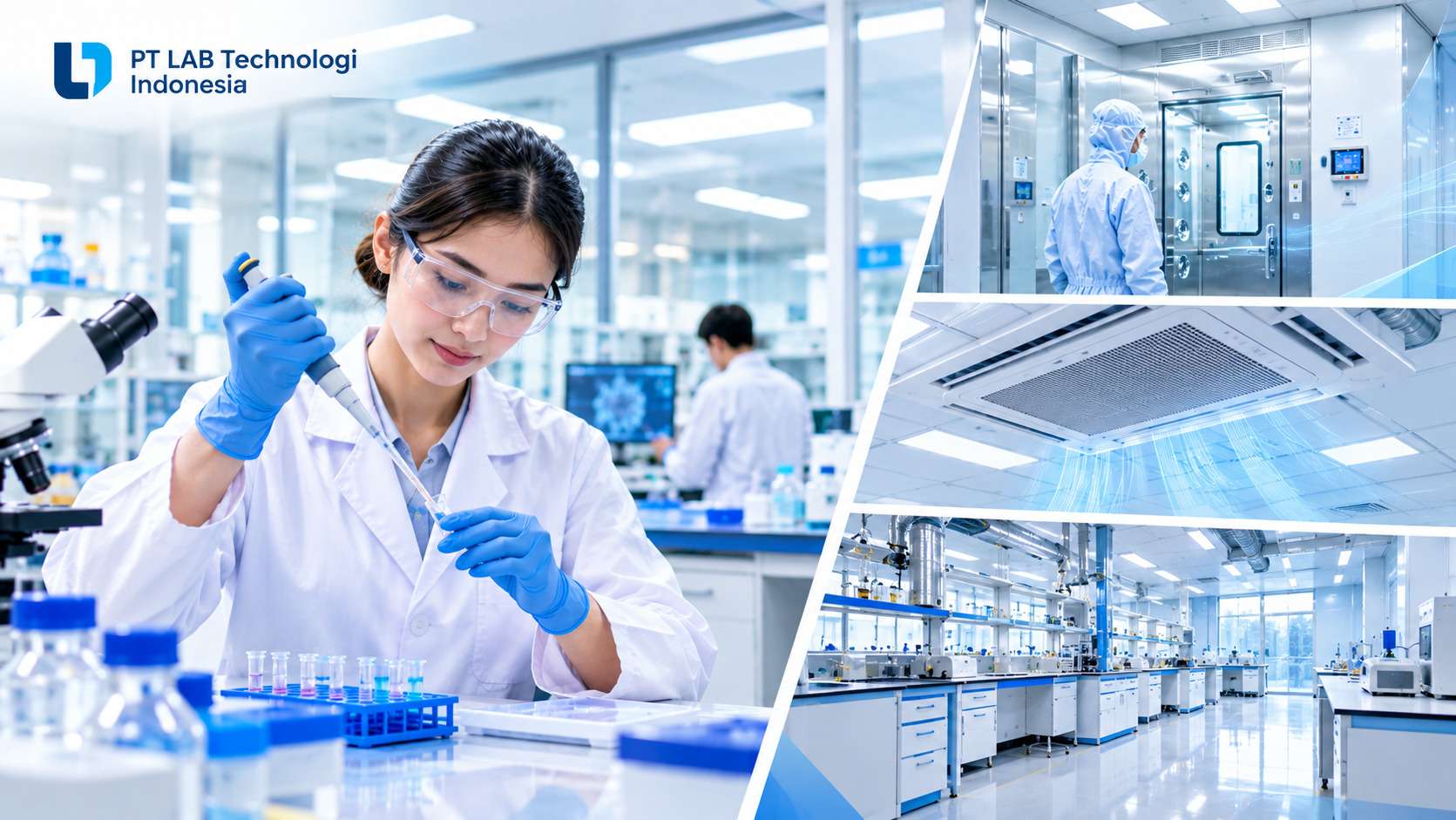 Laboratorium Modern dengan HVAC dan Cleanroom: Kunci Ruang Kerja yang Aman, Stabil, dan Efisien