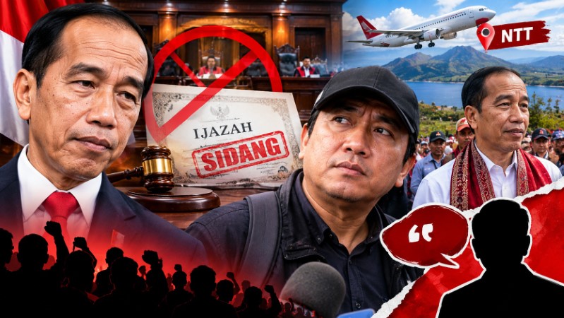 Mangkir Sidang Ijazah dan Pilih ke NTT, Eks Relawan Mengaku Sudah Tidak Percaya Jokowi Dia Itu Raja Ngibul!
