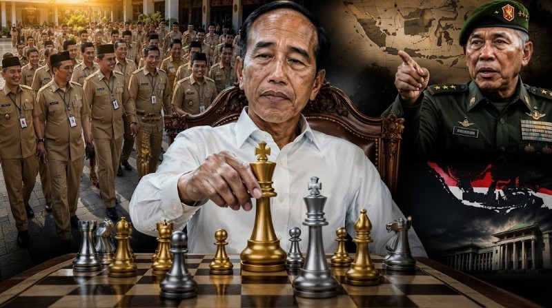 Manuver Akar Rumput! Jenderal Senior Bongkar Aksi Para Kades Sowan ke Solo Bukti Jokowi Masih Pegang 'Kendali' Papan Catur Nasional