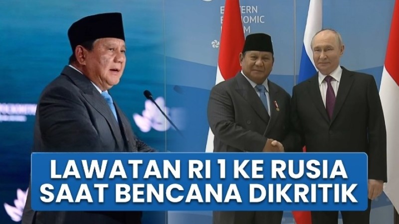 Masalah Dalam Negeri Menggunung, Pengamat Sebut Kunjungan Prabowo ke Rusia Bukti Presiden Nir-Empati!