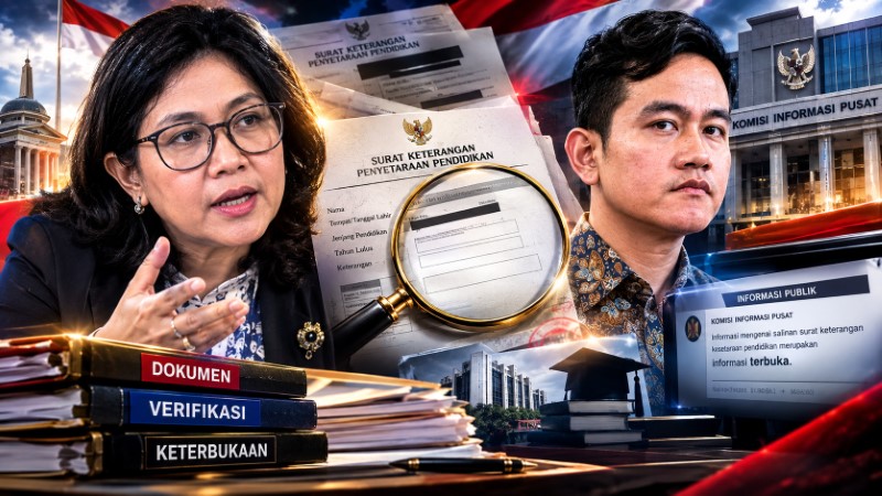 Mercy Sihombing Bongkar 'Kejanggalan' Surat Pendidikan Gibran Coba Lihat, Ada Yang Kosong!