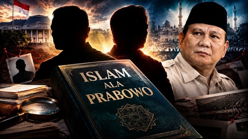 Misteri Terbongkar! Ternyata Dua Tokoh Ini Yang Jadi Otak di Balik Lahirnya Buku ‘Islam Ala Prabowo’