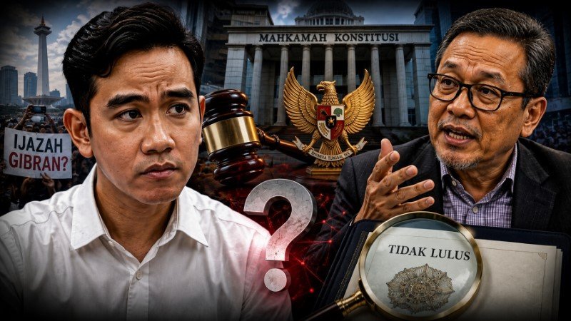 Mustahil Dilengserkan Cuma Gegara Ijazah Pakar Beberkan 4 Syarat Mutlak Yang Harus Dibuktikan Untuk Makzulkan Gibran!
