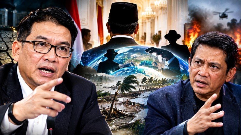 'Otak keblinger di Lingkar Istana' Tenaga Ahli KSP Sebut Bencana Alam Diorkestrasi Asing, Dosen UMN Pertontonkan Kebodohan di Publik!