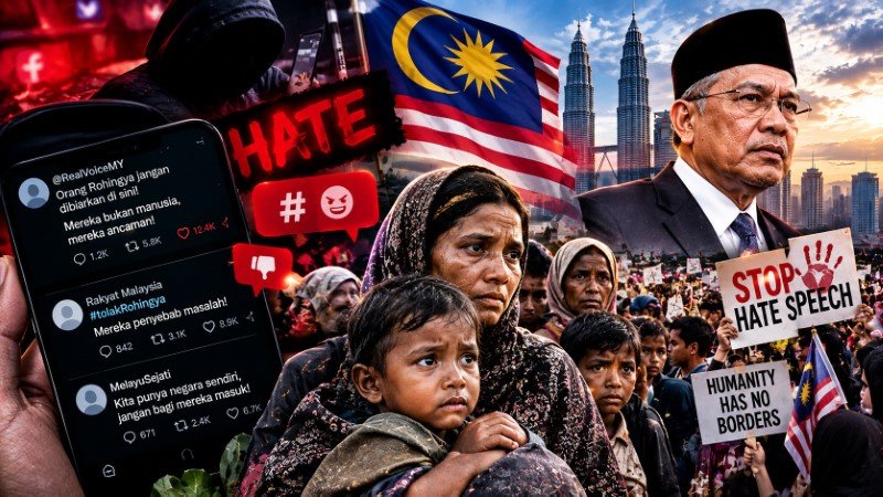 Pakai Cara Mirip di Indonesia, Malaysia Ikut Diguncang Gelombang 'Kebencian Brutal' ke Etnis Rohingya